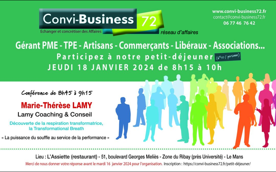 Conférence – La puissance du souffle au service de la performance